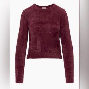 Sunday Best “Kitten Sweater”. Color: Marooned Red. Size XS. Sold at Aritzia.